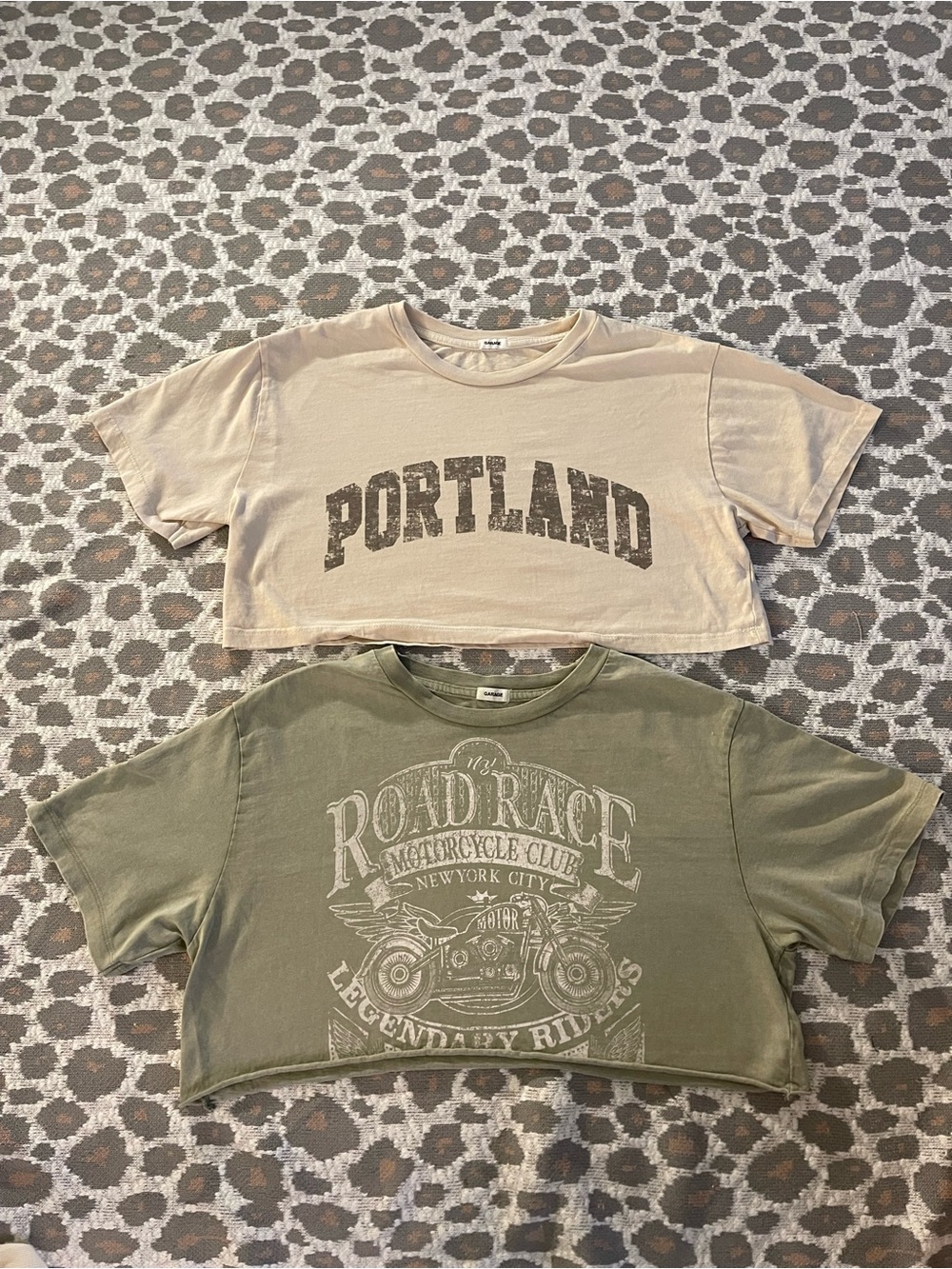 GARAGE Graphic Crop Tees (BOTH)